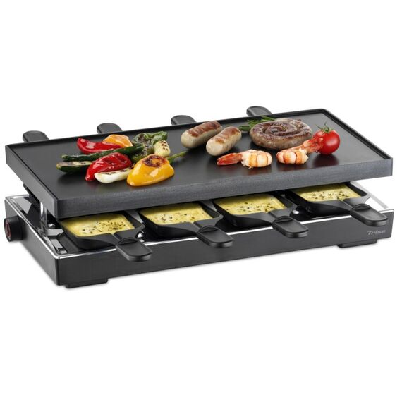 Trisa Electronics Trisa Raclette Style für 8 Personen 1200W, 8 Pers.