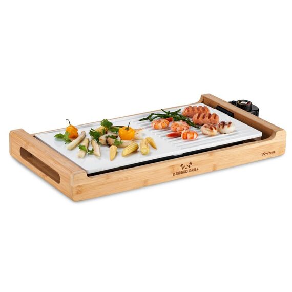 Trisa Electronics Trisa Bamboo Grill 1800W, Keramik, Thermostat
