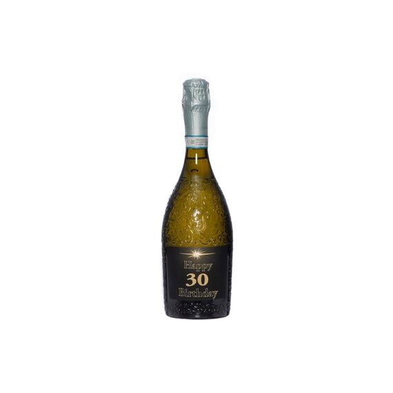 Dreams and Fantasy Prosecco dark Happy Birthday 30, 75cl