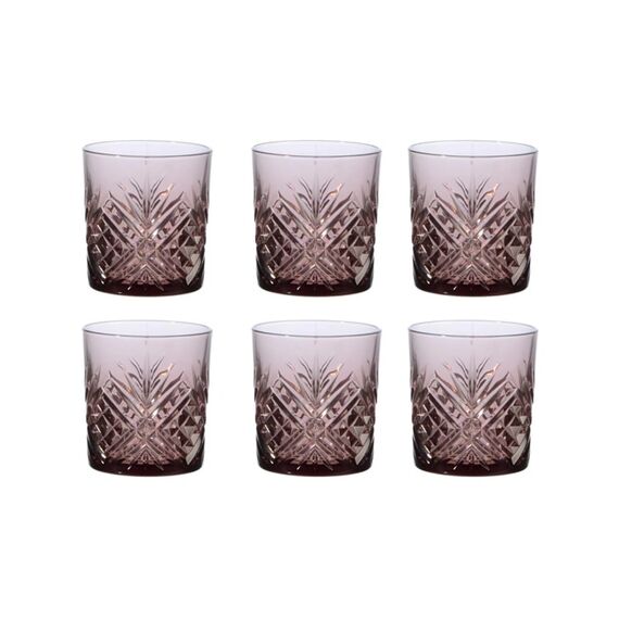 Arcoroc Whiskyglas Broadway lila 6 Stk. 30cl