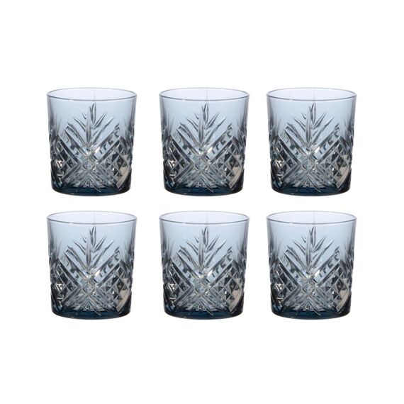 Arcoroc Whiskyglas Broadway blau 6 Stk. 30cl