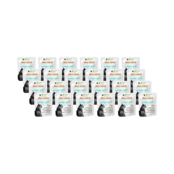 Almo Nature Hydration Help HFC Sard.KT & Brühe, 24x50g