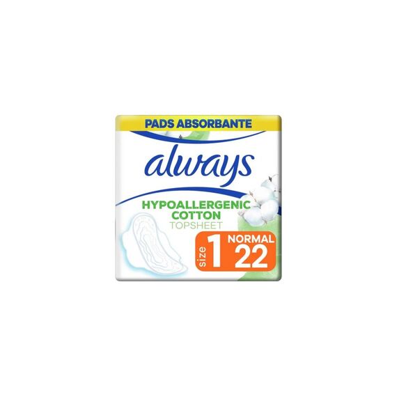 Always Cotton Normal Binden 22 Stück Gr.1 Always Cotton Protection Binden 22 Stück