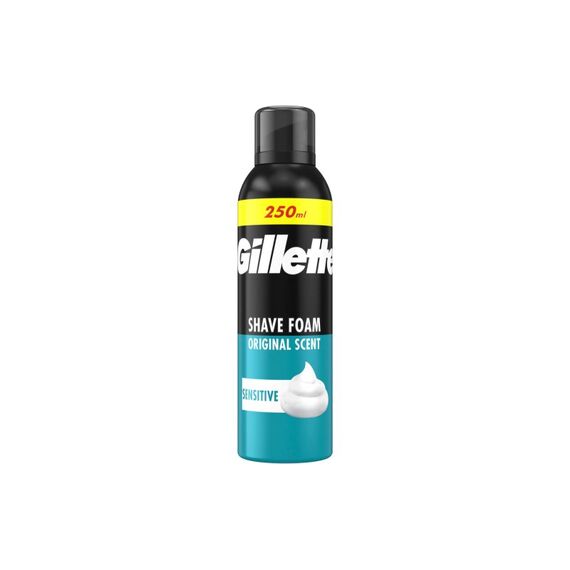 Gillette Sensitive Basis Rasierschaum 250 ml