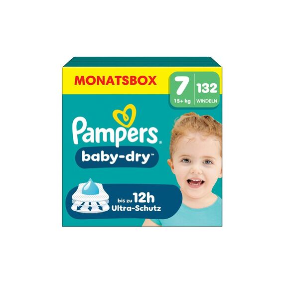Pampers Windeln Baby Dry Extra Large Grösse 7