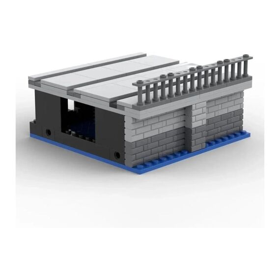 Stone Heap Hafen Grundmodul Gerade 90 Teile