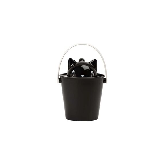 United Pets Futter Aufbewahrungsbox Crick schwarz, Fassungsvermögen 2kg
