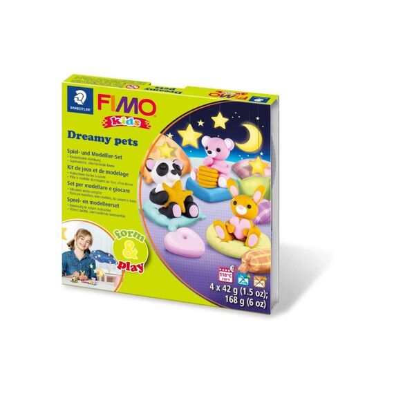 Staedtler Fimo kids Bastelset Dreamy Pets