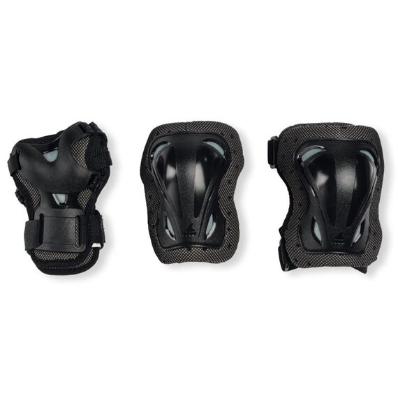 ROLLERBLADE SKATE GEAR JUNIOR 3 PACK XS, BLACK