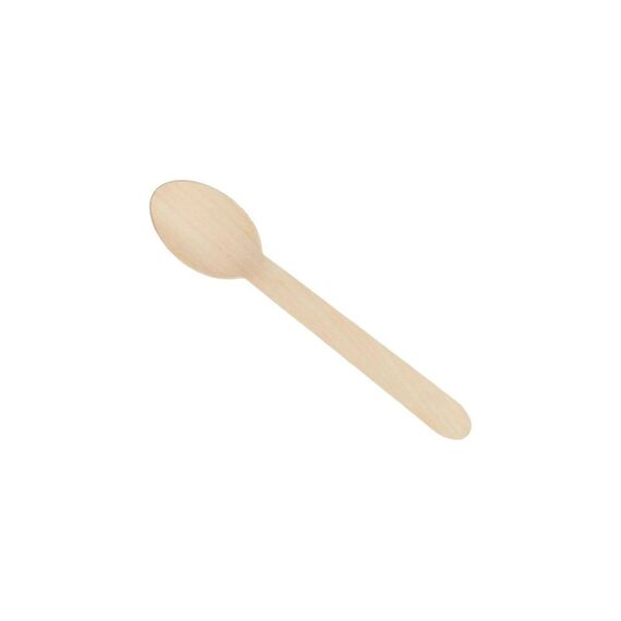 Verive Holzlöffel 16cm 100 Stk. 1 Pack à 100 Stk. gewachst