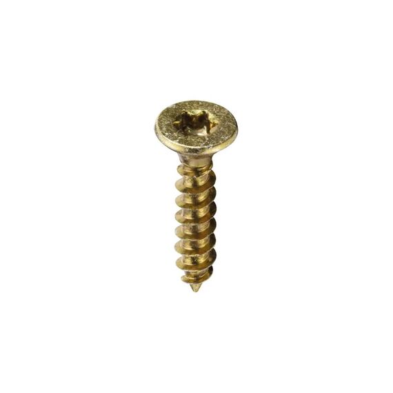 FTM Krafter HS SPS Spanplattenschrauben Tordrive VG 3,0x 12 mm Stahl gelb vz 16 ST