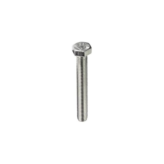 FTM Krafter Sechskantschrauben mit Muttern M10x 80 mm DIN 933 A2 Edelstahl rf 2 ST