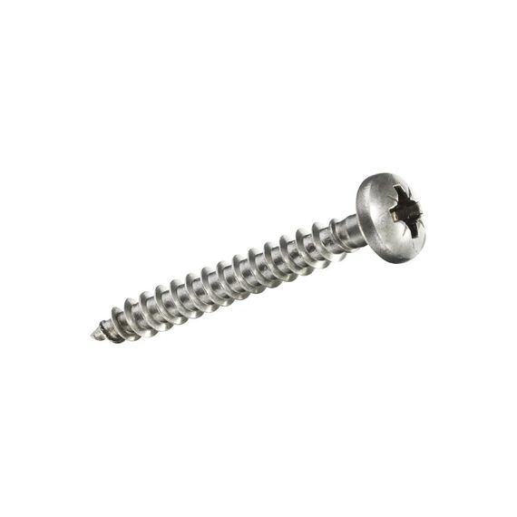 FTM Krafter Spanplattenschrauben Pan Head Pozidrive 6,0x 40 mm A2 Edelstahl rf 4 ST