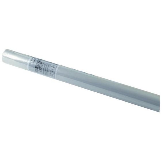 Folia Transparentpapier Rolle 63cm x 10m, weiss transparent