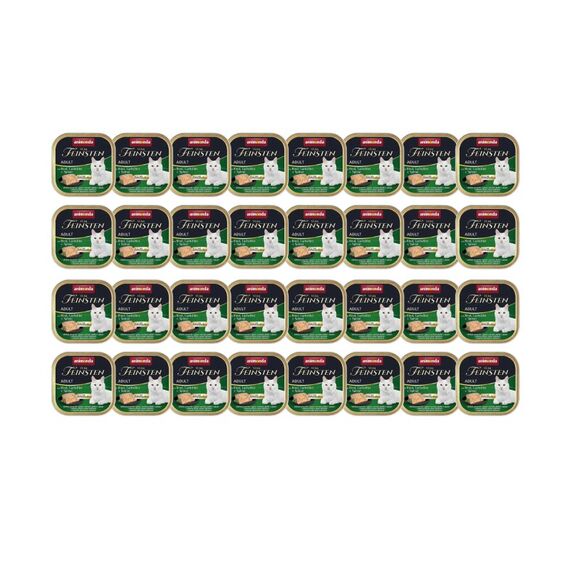 animonda Nassfutter Vom Feinsten Schlemmerkern Rind/Lachs 32 x 100g