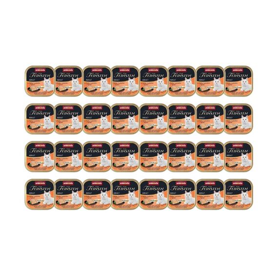 Animonda Cat Nassfutter v.Feinsten KIT Schlemmerkern Huhn/Lachs 32x100g