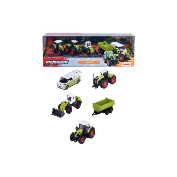 Majorette Claas Farm 5 Pieces Giftpack
