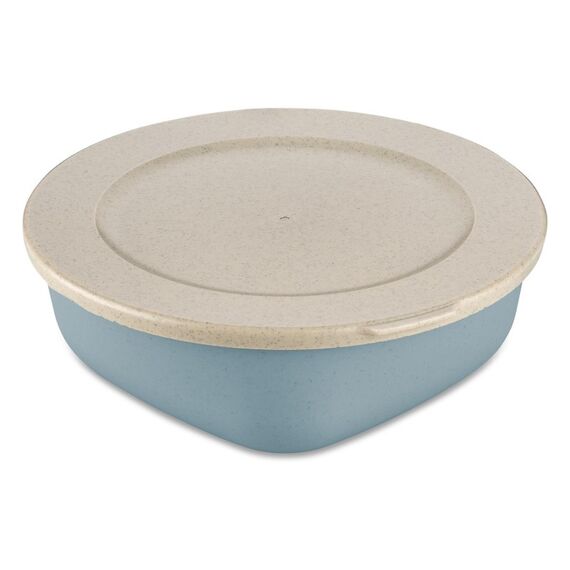 Koziol Vorratsdose Connect 1.3l 21.3x20.7x7.1cm, blau, bio-circular