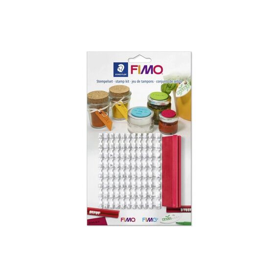 Staedtler FIMO Stempelset mit 88 Zeichen