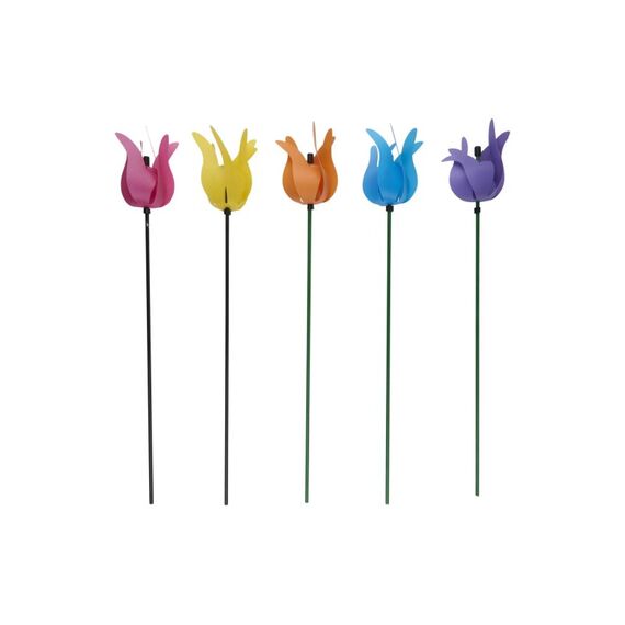 Arti Casa Windrad Tulpe, assortiert 1 Stück, 5.5x46 cm (DxH)