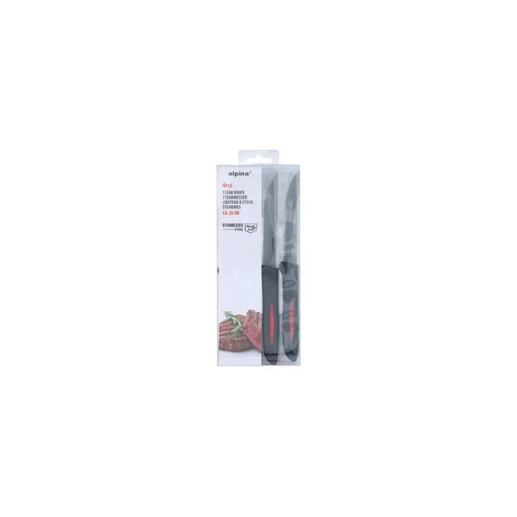 Alpina Steakmesser Set, 4 Stück Länge: 22.8 cm