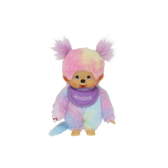MONCHHICHI Tie-Dye Plush Girl 20cm 20 cm