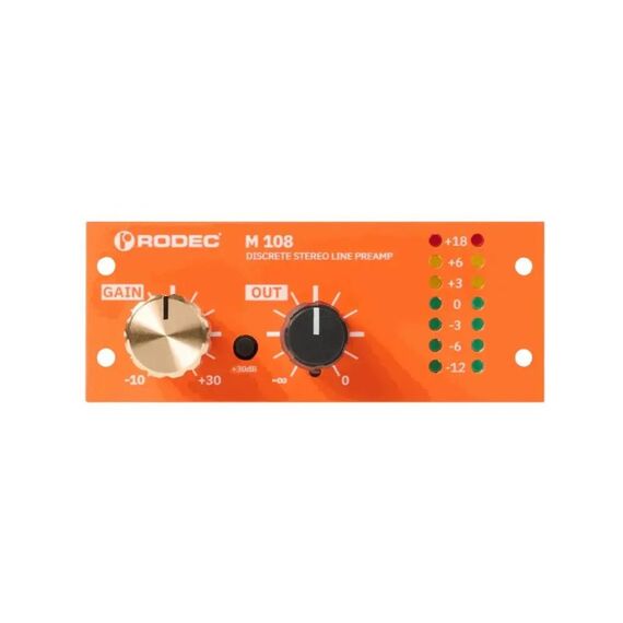 Rodec M 108 Orange, 70 dB Verstärkung, Stereo