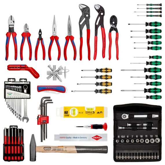 Knipex Robust45 Move Schwarz Polypropylen (PP)