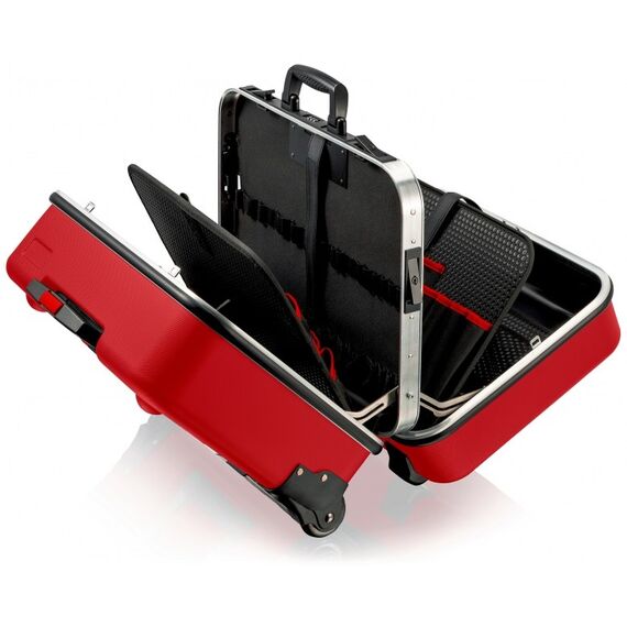 Knipex 98 99 15 LE Kleinteil/Werkzeugkasten Werkzeugkoffer Aluminium, Kunststoff Rot