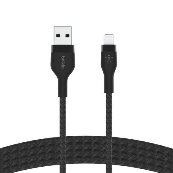 Belkin CAA010BT3MBK Lightning-Kabel 3 m Schwarz, 2 image