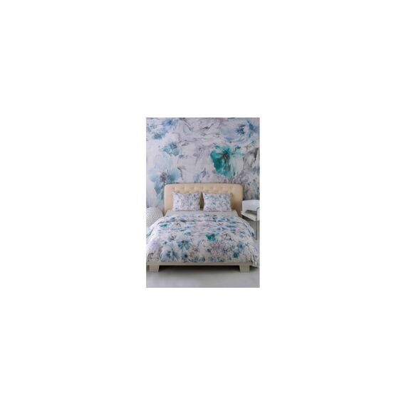 Mirabello Duvetbezug Fleurs 200x210 cm, Satin, 100% CO
