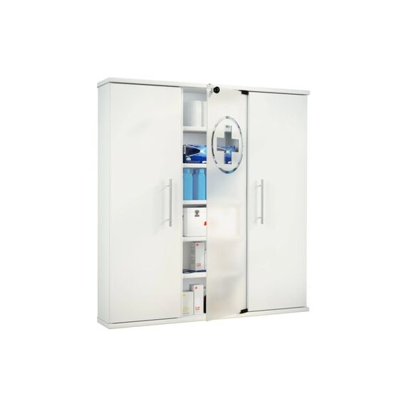VCM Morgenthaler VCM Medizinschrank Santila Weiss