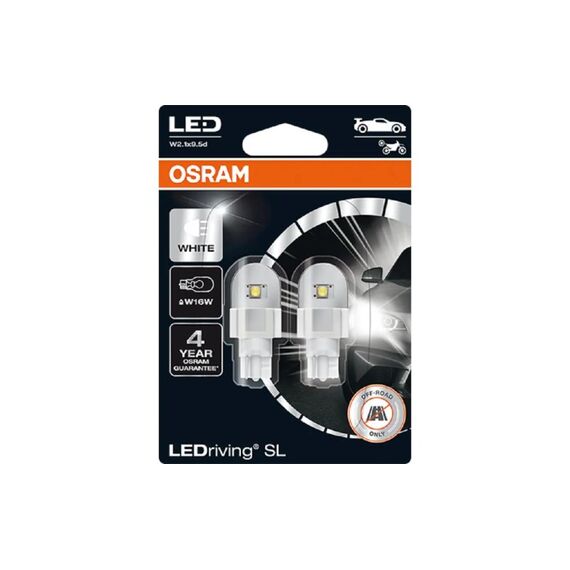 OSRAM LEDriving White 12V W16W Doppelblister