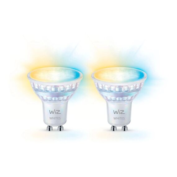 WiZ Leuchtmitte Tunable White GU10 50W, GU10, Doppelpack