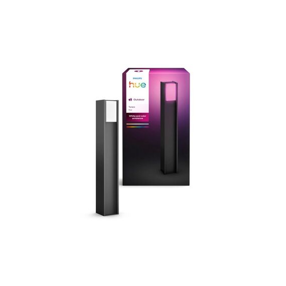 Philips Hue Turaco Wegeleuchte White & Col. Ambiance, anthrazit