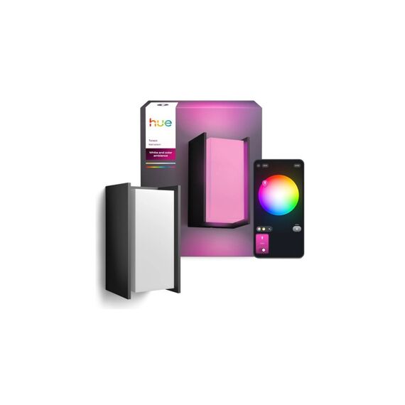 Philips Hue Turaco Wandleuchte White & Col. Ambiance, anthrazit