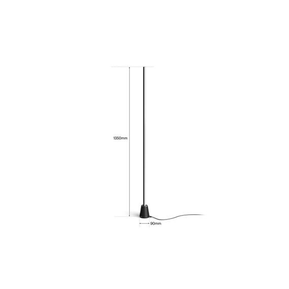 Philips Hue Gradient Play Floor large schwarz