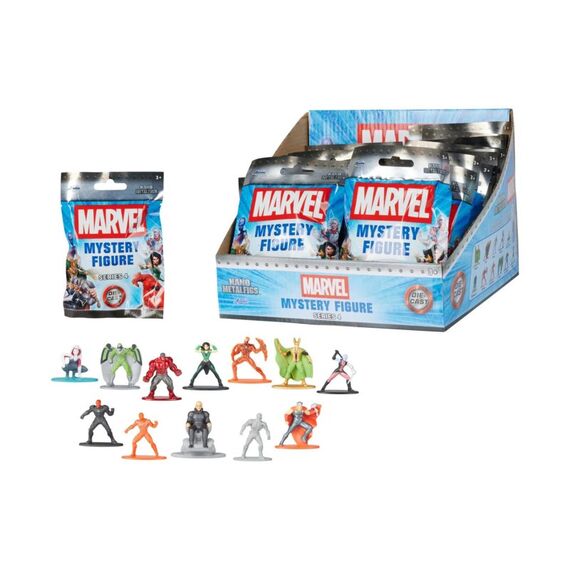 Jada Toys Marvel Blind Pack Nanofigs, 12-sort. W4 Blind Pack / 12-sort.