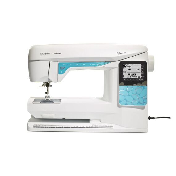 Husqvarna Nähmaschine Opal 670 200 integrierte Stiche, 4 Schriftarten