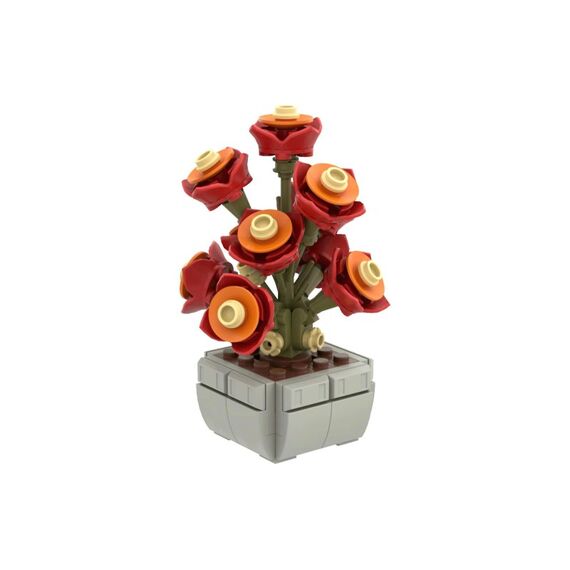 BRIXIES Plus Mini Blume Sunset 119 bricks
