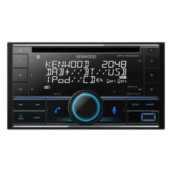 KENWOOD Autoradio DPX-7300DAB inkl. DAB-Antenne