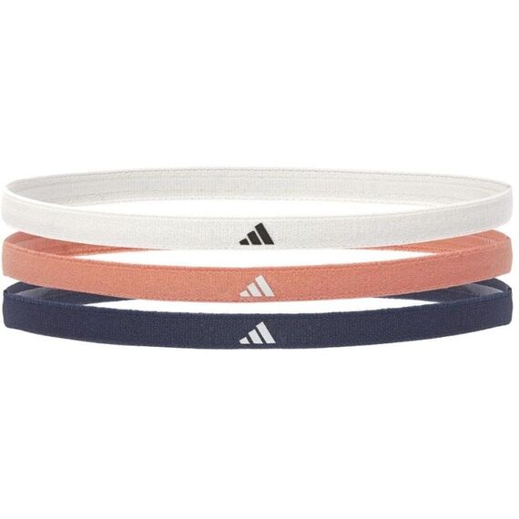adidas Hairbands Weiss/Dunkelblau/Hellorange