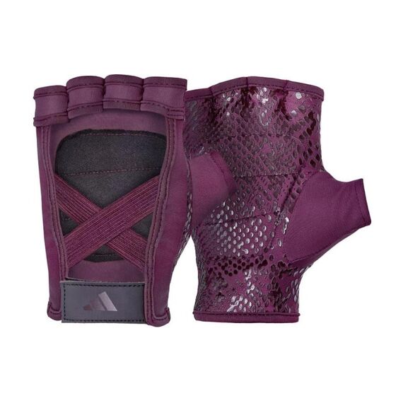 Adidas Training Gloves Damen L, atmungsaktiv gepolstert Schwarz