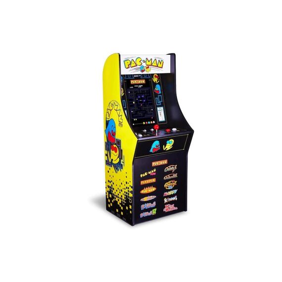 Arcade1Up PAC-MAN Classic Slim Edition Spielautomat (Slim Edition) mit 13 Spielen