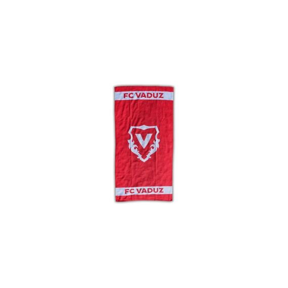 FC Vaduz Badetuch Farbe: Rot-Weiss