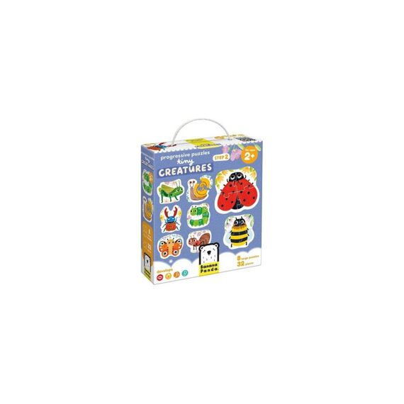 Banana Panda Puzzle Progressive Tiny Creatures