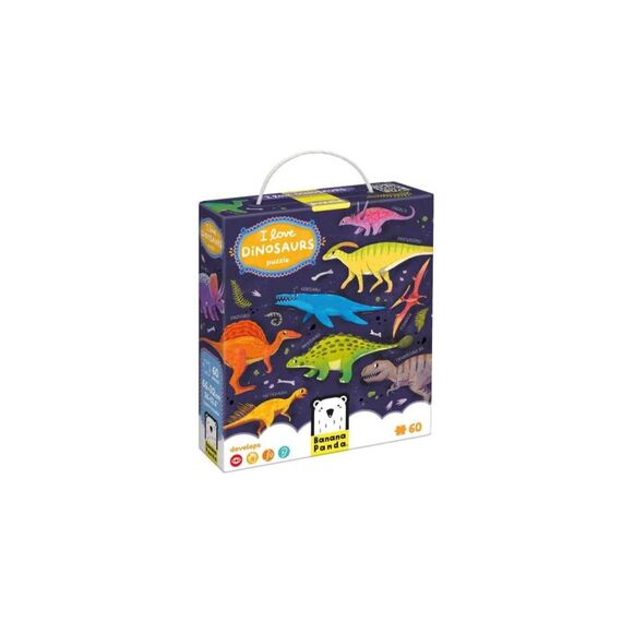 Banana Panda Puzzle I Love Dinosaurs