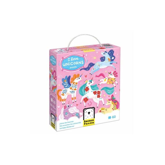 Banana Panda Puzzle I Love Unicorns