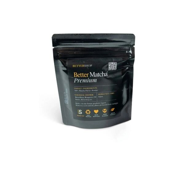 Better Matcha Bio Matcha - Premium Beutel 50 g
