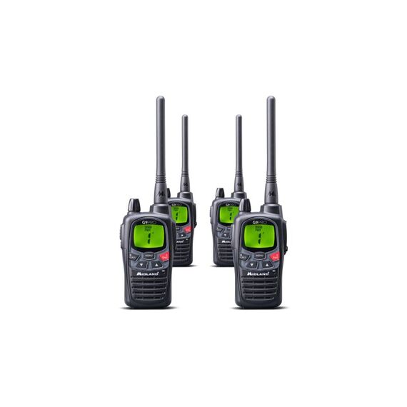 MIDLAND G9 Pro Handfunkgerät 4er Set